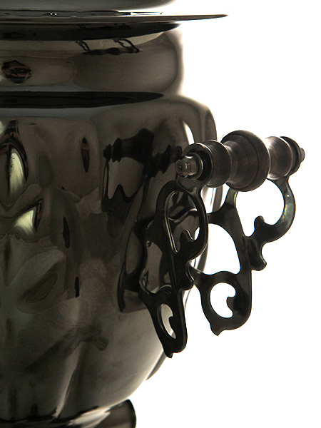 Электрический самовар 3 л "Желудь" с покрытием черный никель, арт. 135849