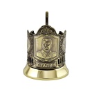 Подстаканник латунный \"Сталин\"